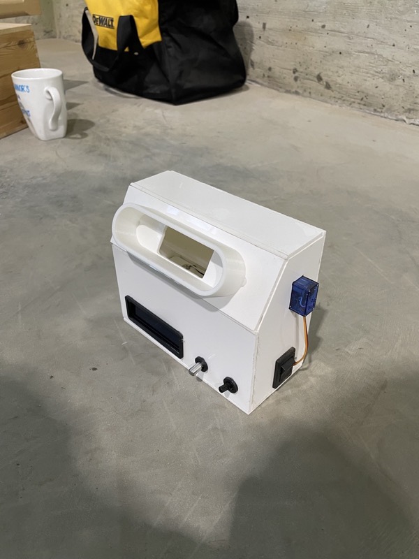 One of the later light boxes built for Pavonis Diagnostics